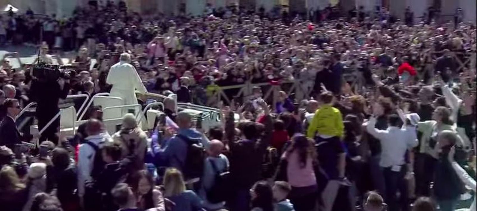 El Papa, con el pueblo