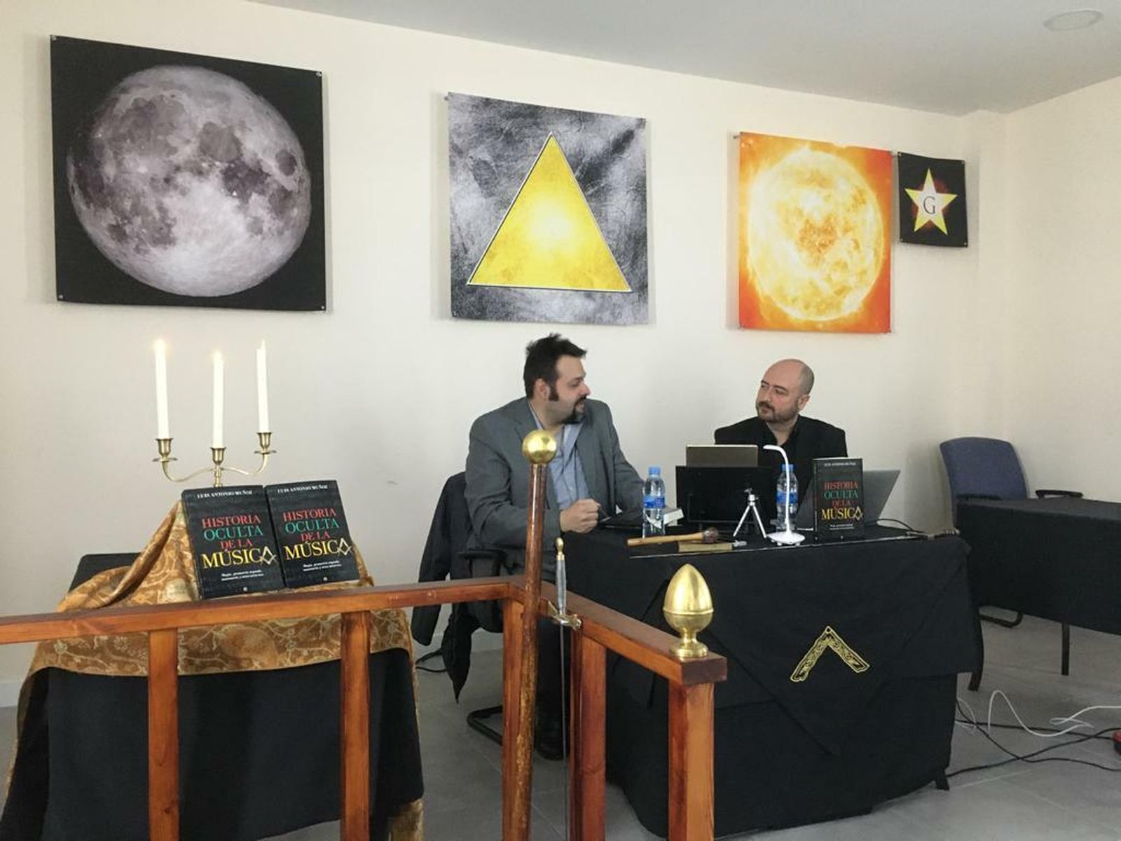 El libro se presentó en la sede de la Gran Logia Simbólica Española
