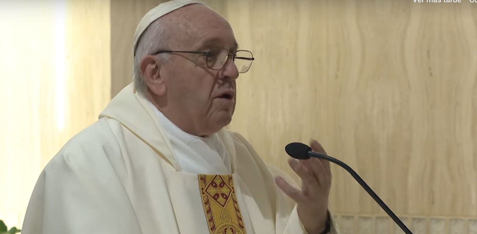 Homilía de Francisco en Santa Marta