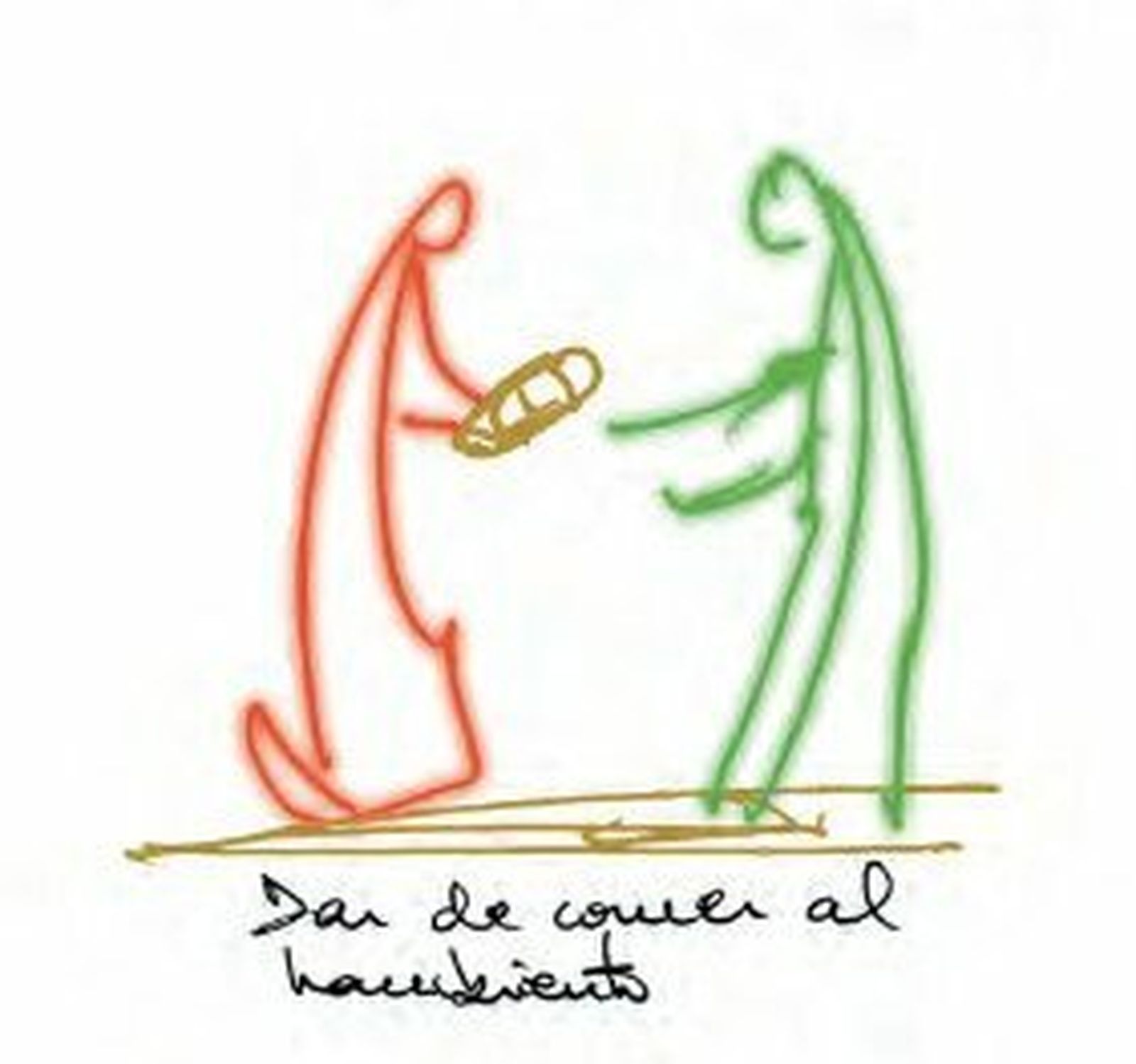 Dar de comer al hambriento
