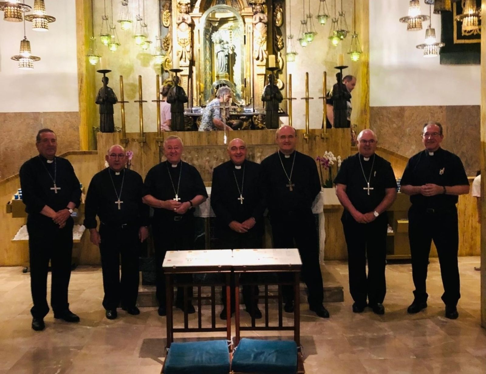 Obispos de la Província Eclesiàstica Valentina reunidos en Lluc