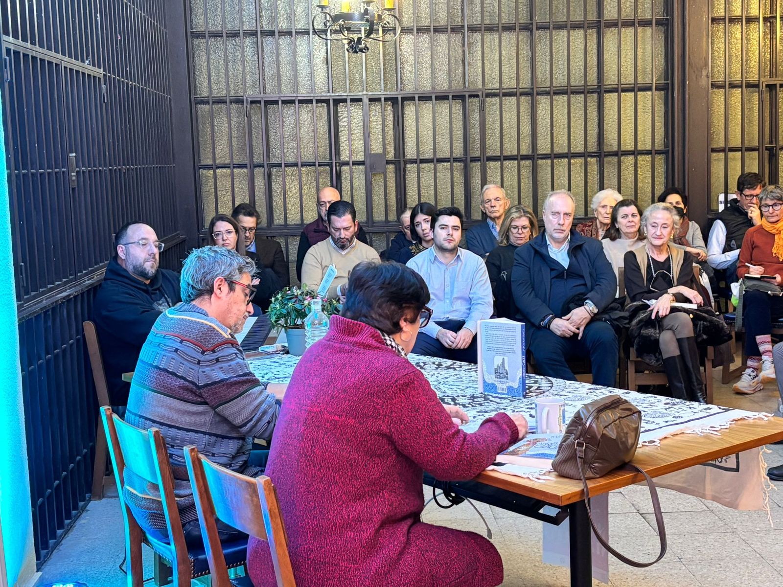 Toño Casado, Jesús Bastante y Pepa Torres