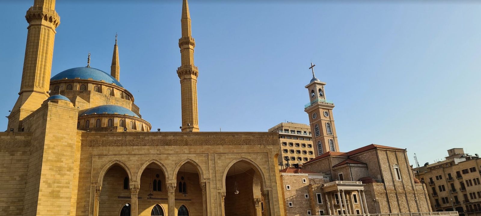 Mezquita iglesia en El Líbano