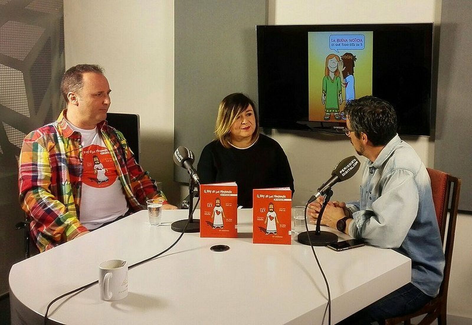 Jesús y Pilar, autores de El Rey de los Mindundis