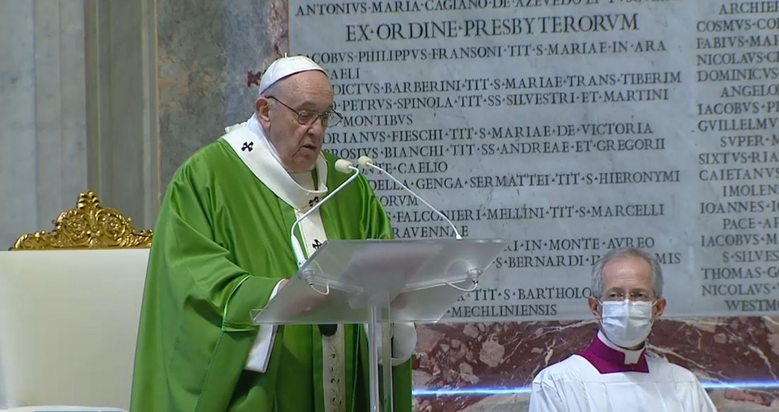 El Papa, en la misa de los pobres