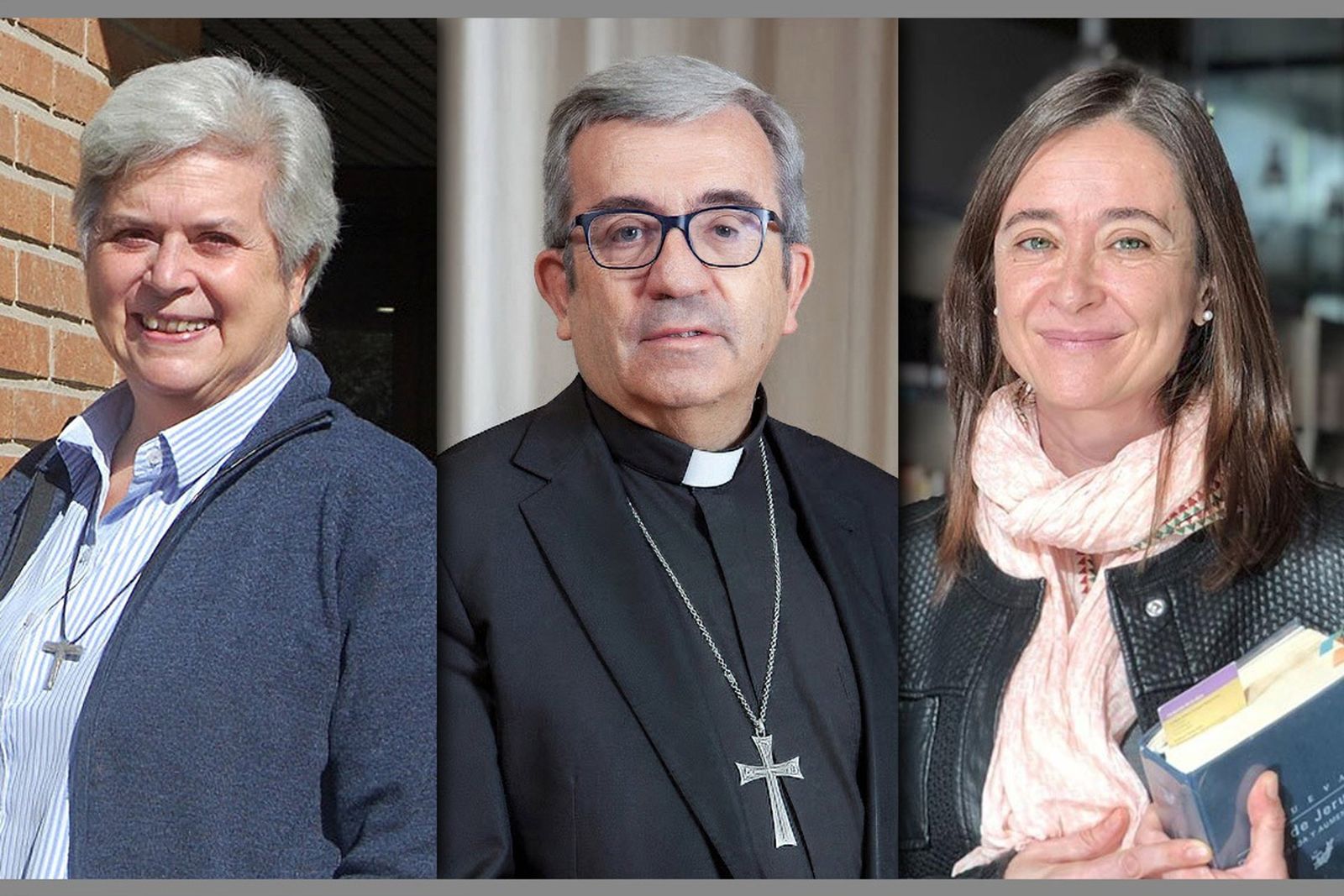 María José Tuñón, Luis Argüello y Estela Aldave