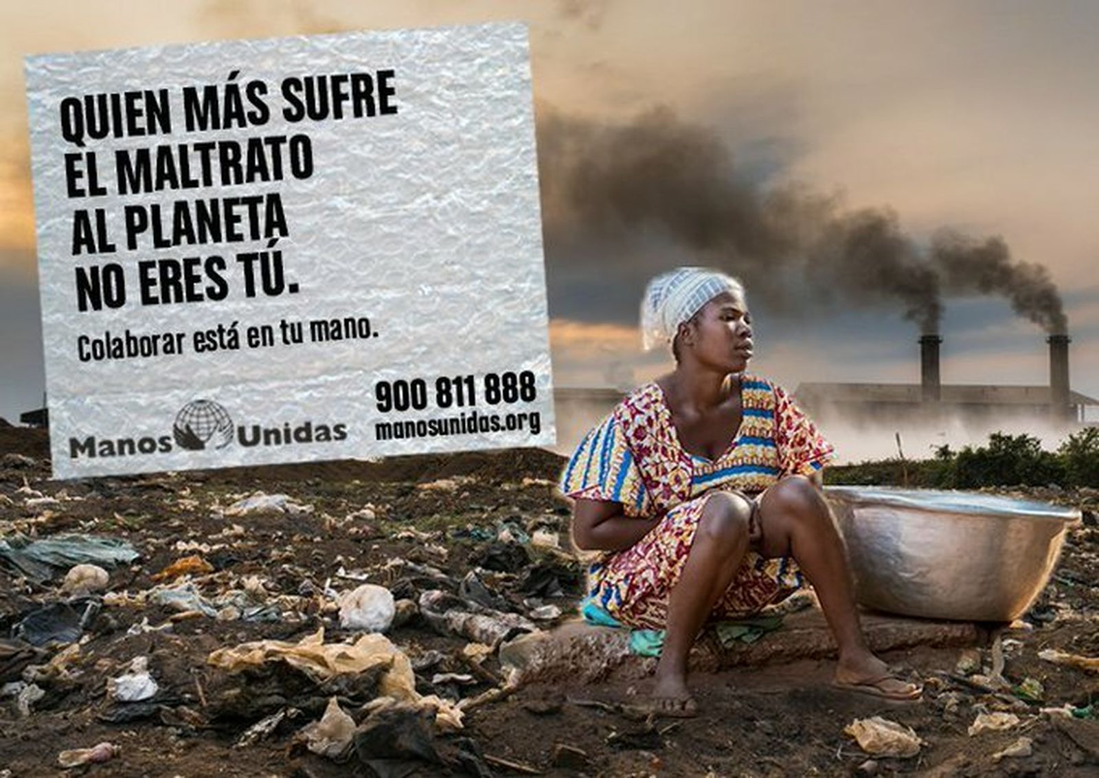'Quien más sufre el maltrato del planeta no eres tú', lema de la Campaña de Manos Unidas