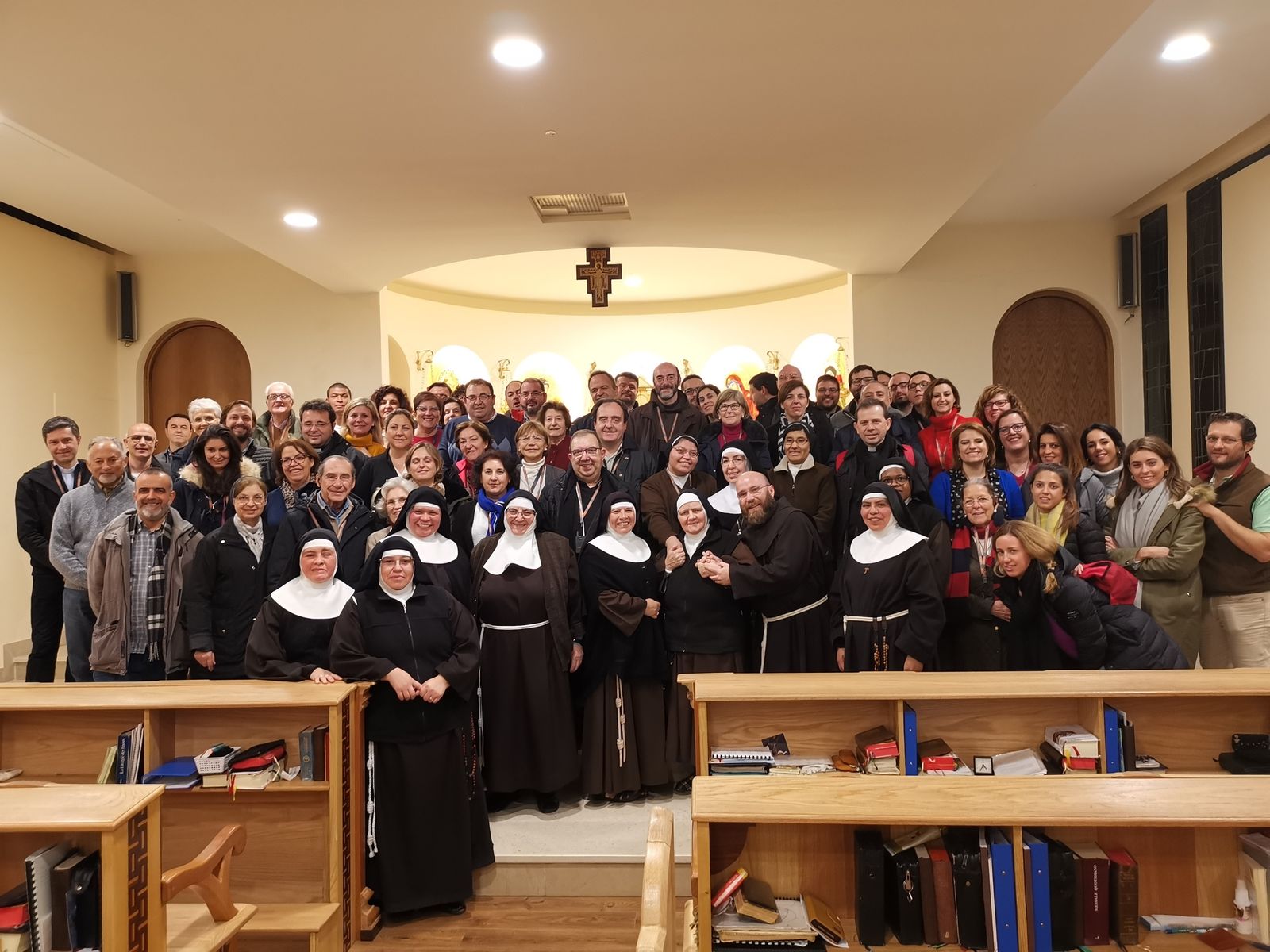 Foto de familia del viaje a Tierra Santa