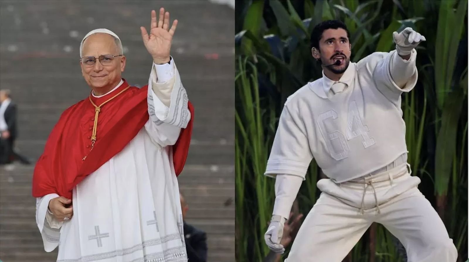León XIV y Bad Bunny