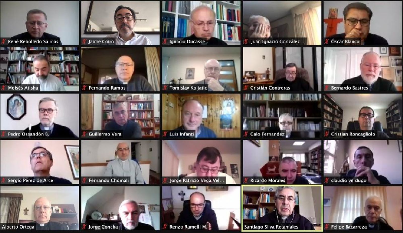 Obispos chilenos en su 122ª Asamblea Plenaria