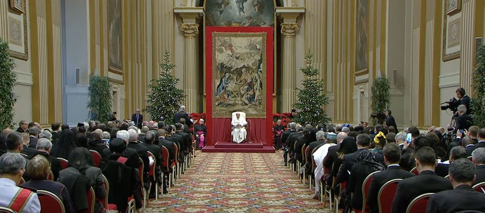 Discurso del Papa al Cuerpo Diplomático