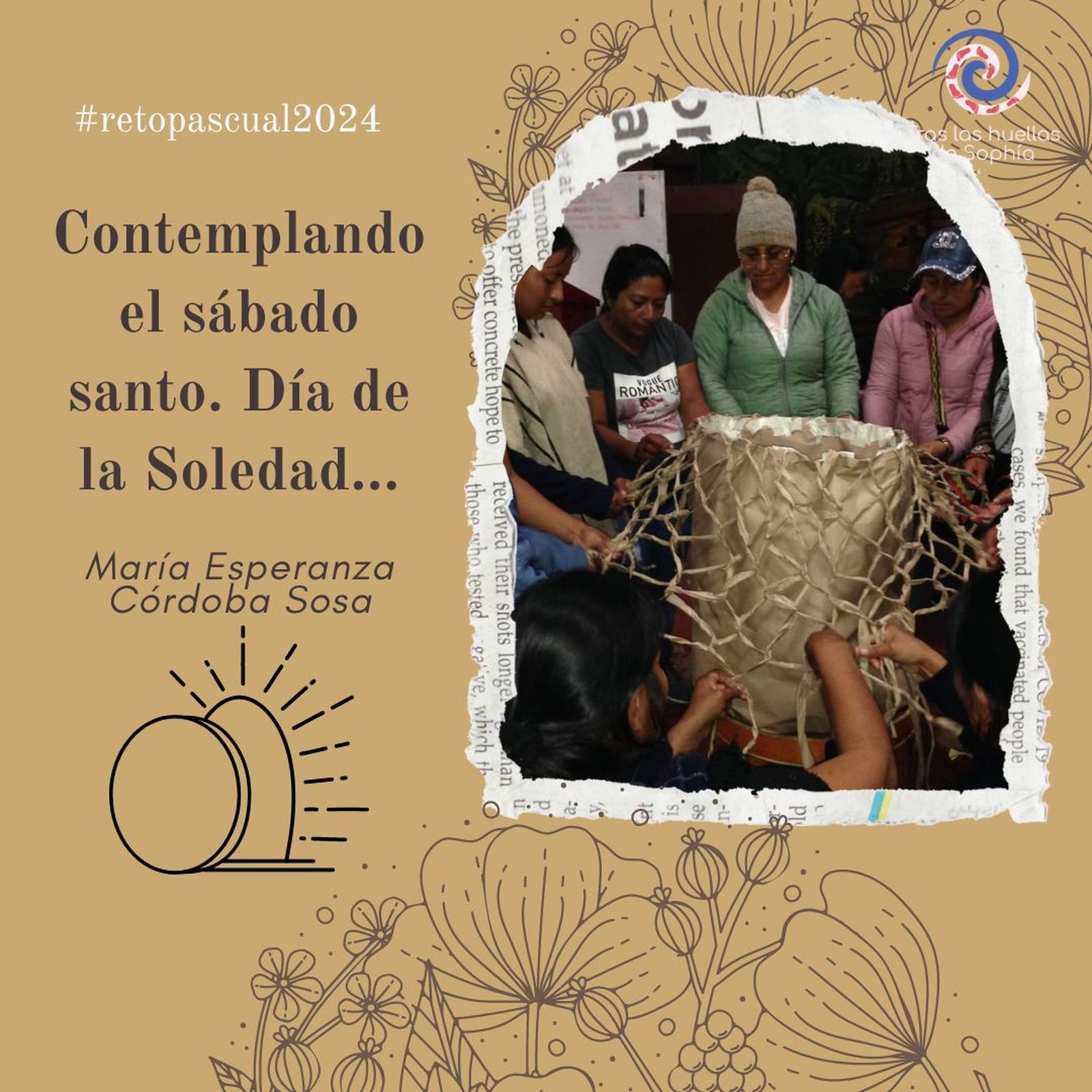 Contemplando el sábado santo. Día de la Soledad...