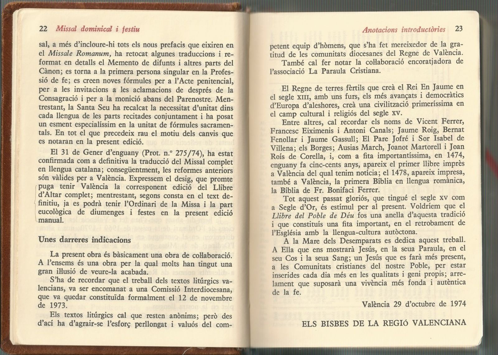 El Llibre del Poble de Déu. Pàg 22 Anotacions introductòries