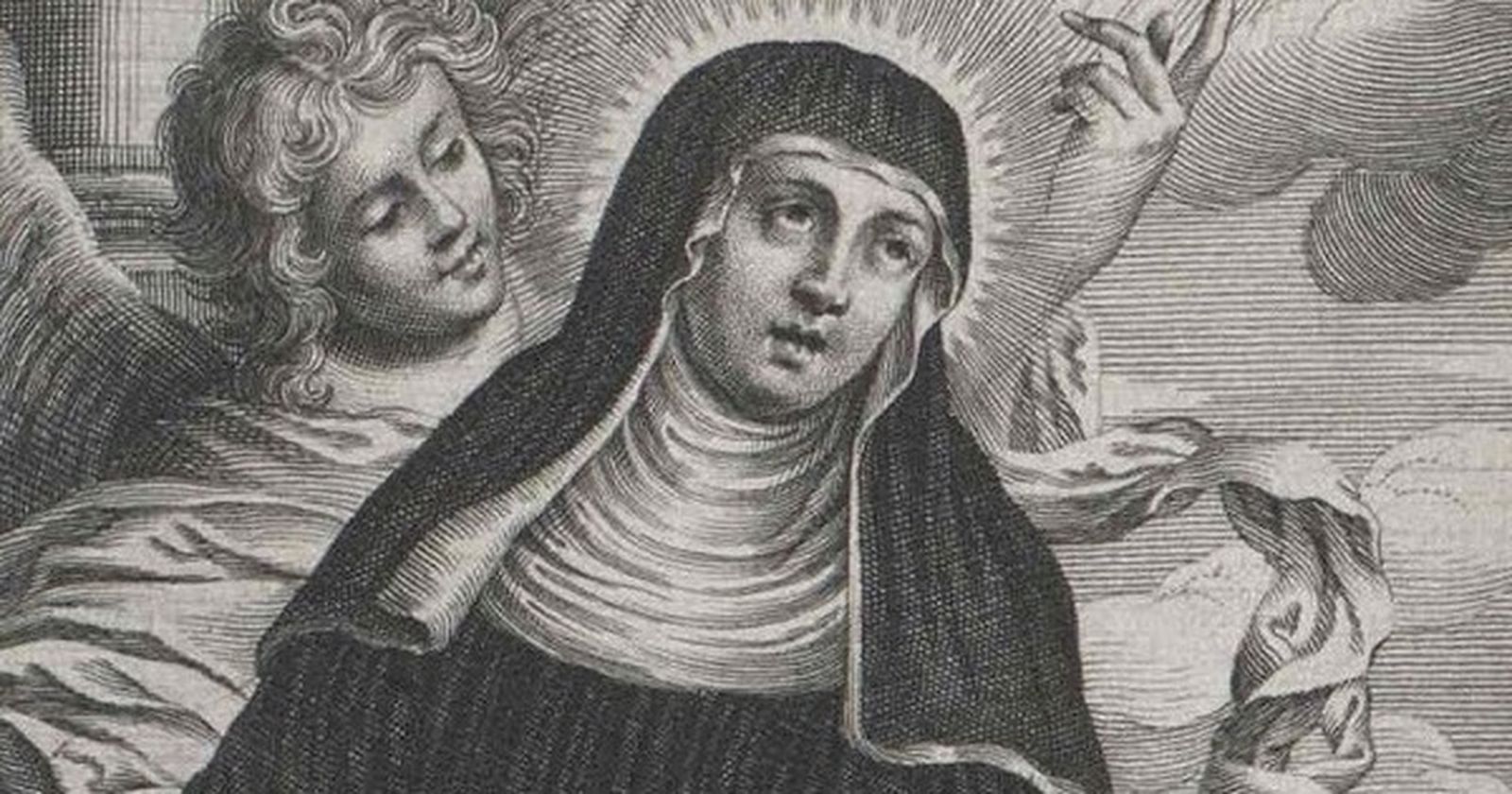 Sta. Isabel de Schönau (Mística que vivió una intensa noche oscura del alma)