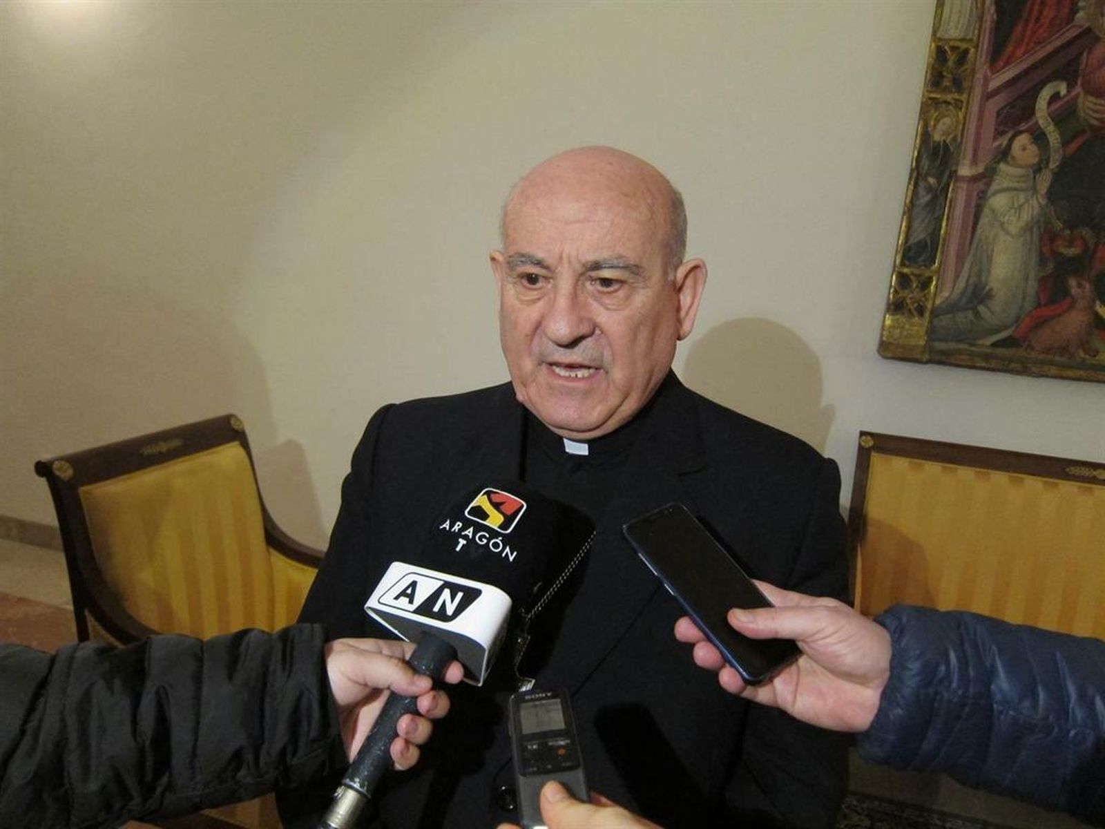 El arzobispado de Zaragoza, monseñor Vicente Jiménez