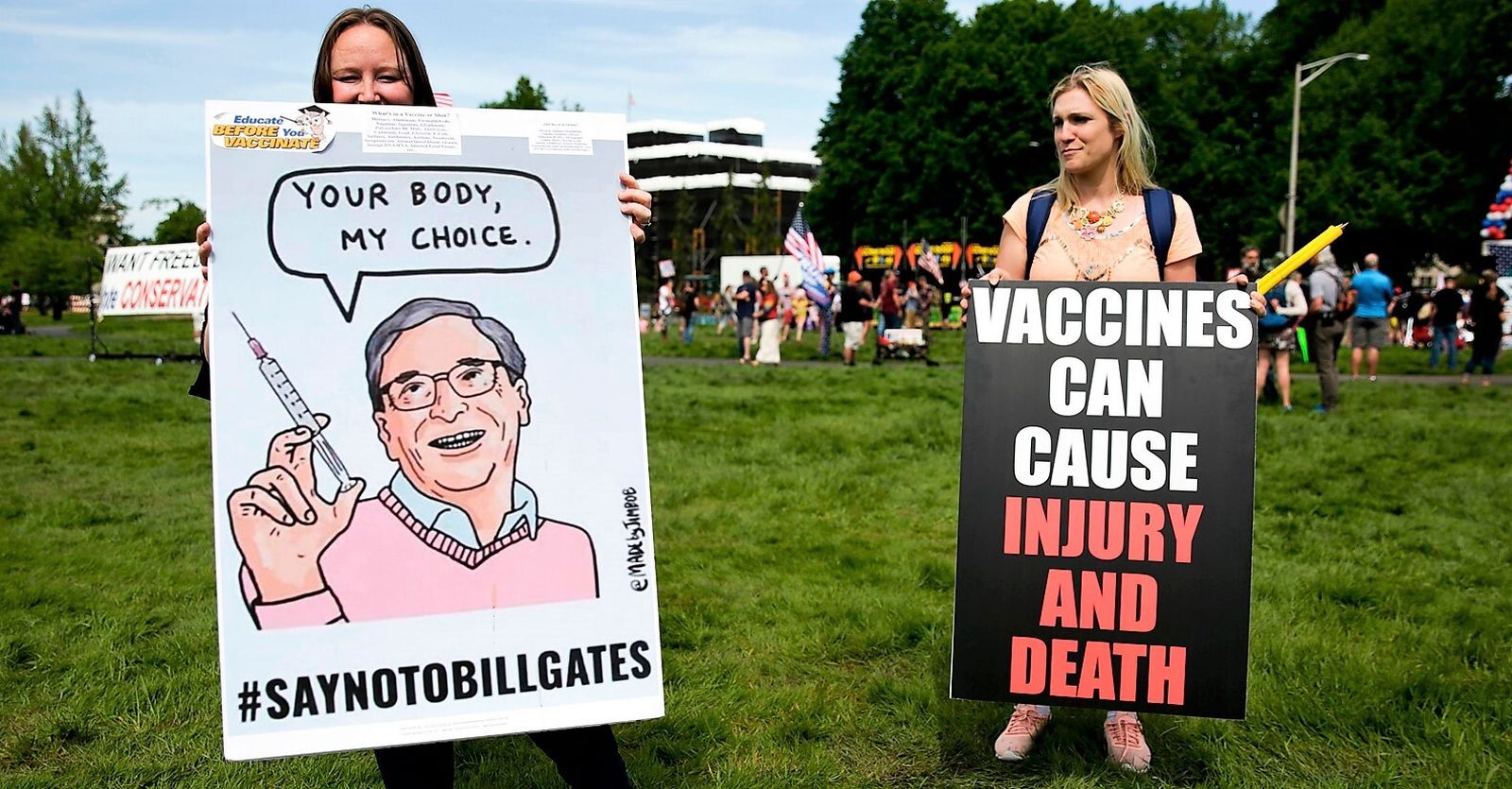 Intriga y conspiración: vacuna covid-19