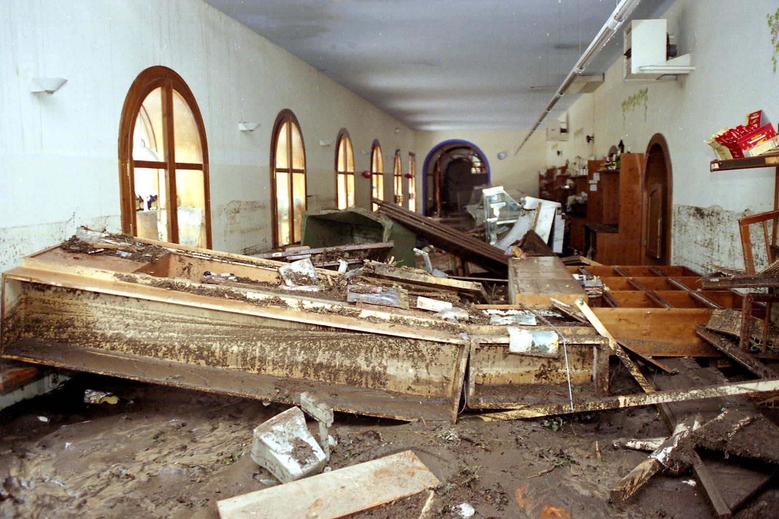 Los aguaceros en Montserrat