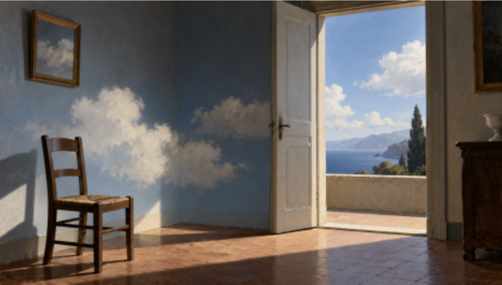 Referencia pictórica: René Magritte. 'Otra forma de silencio'