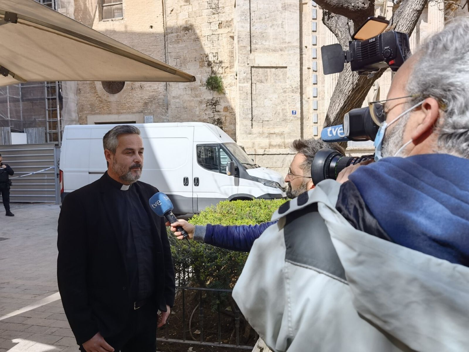 Daniel Juan explicando lo sucedido