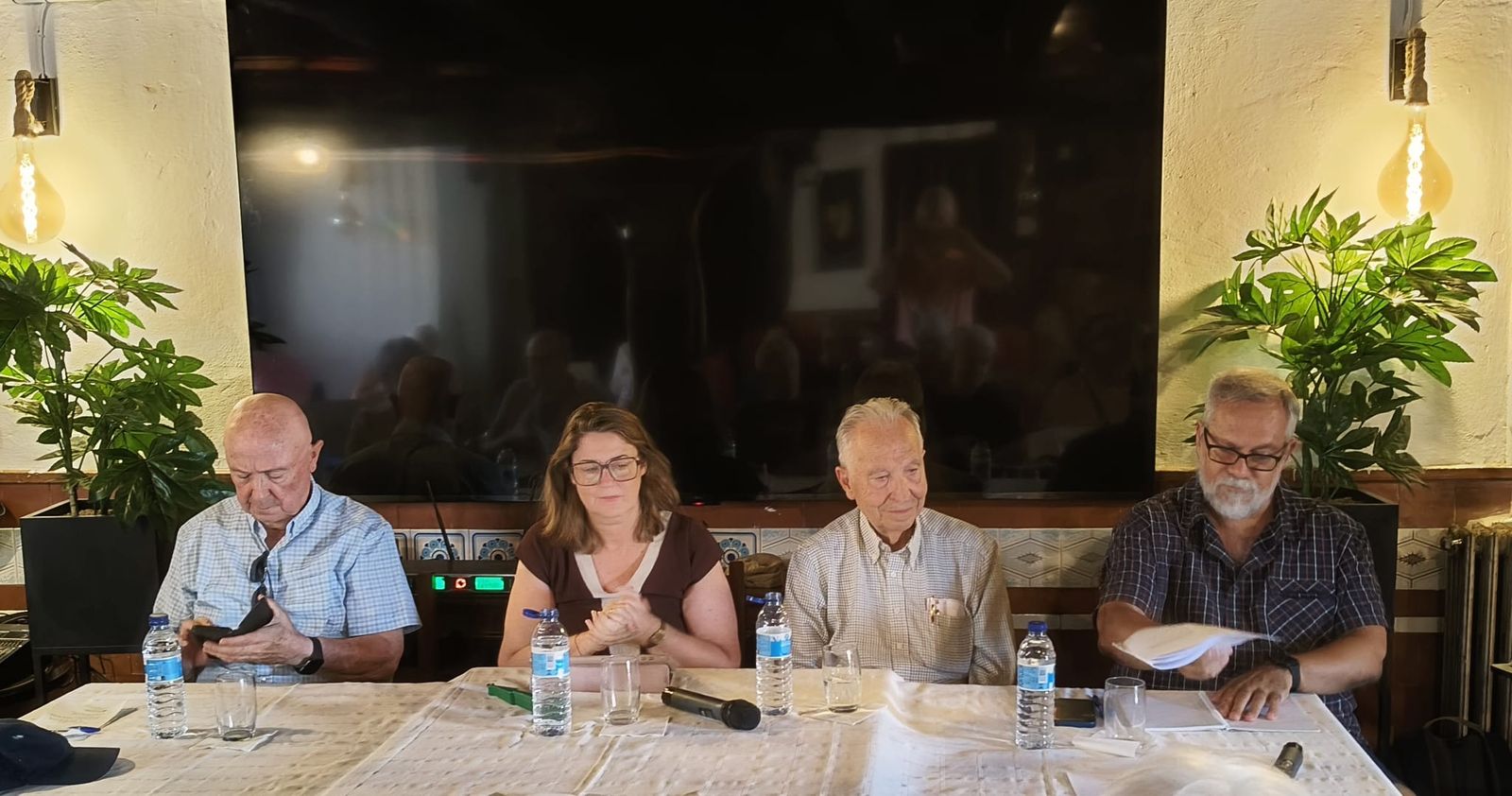 Martínez Gordo, Lucía Ramón, Torres Queiruga y Javier Baeza