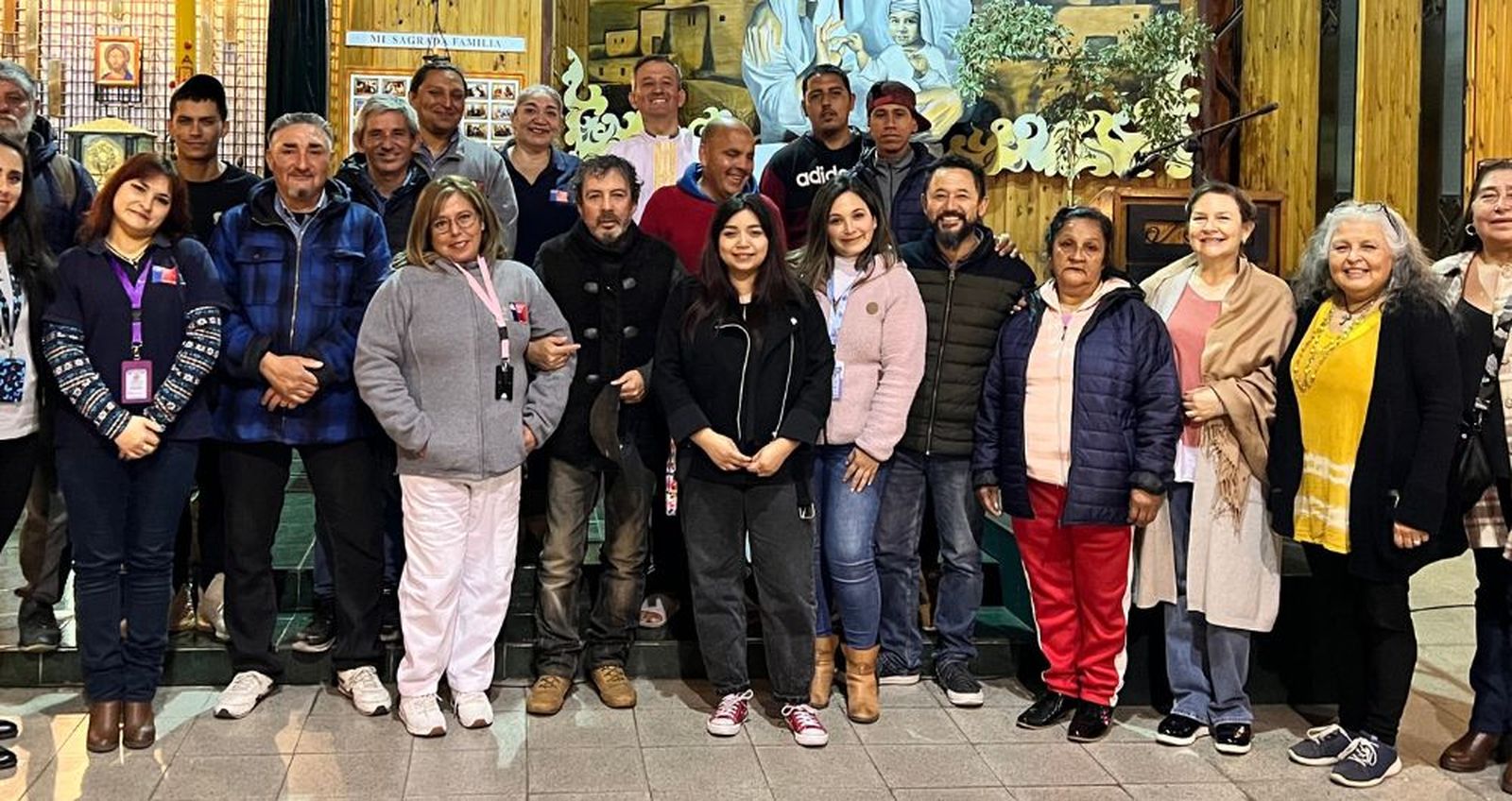 Equipo de la Hospedería celebraba en abril de 2023 el octavo aniversario del proyecto