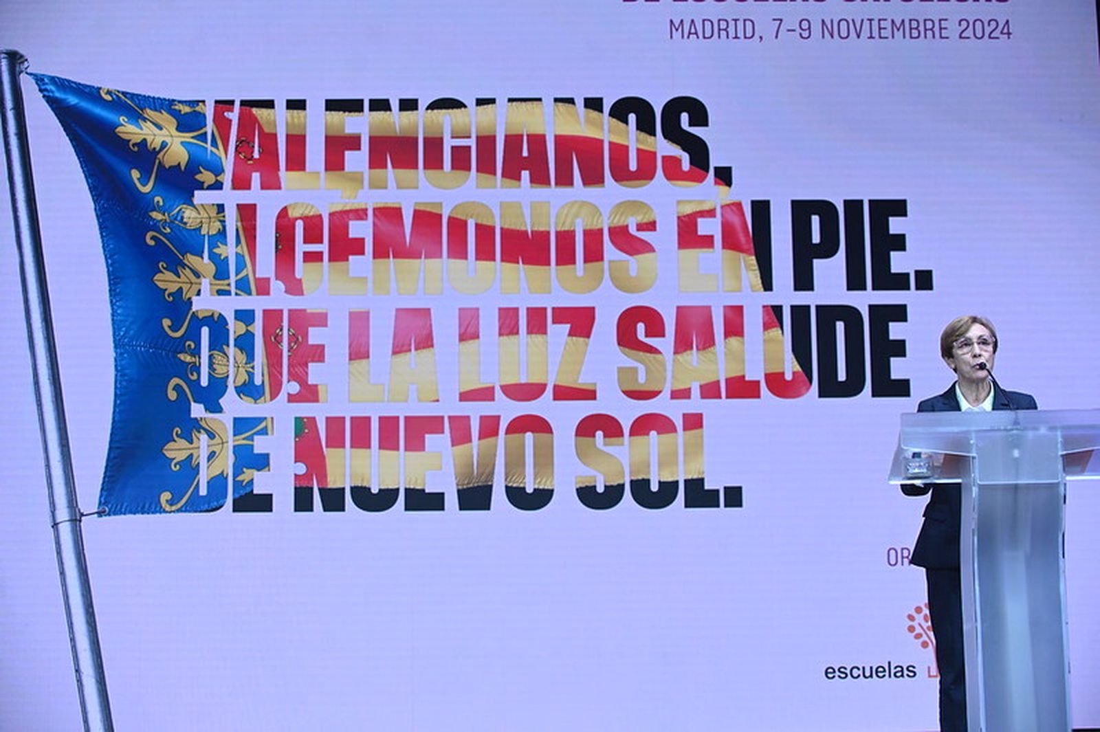 La secretaria autonómica de Escuelas Católicas Valencia, Vicenta Rodríguez