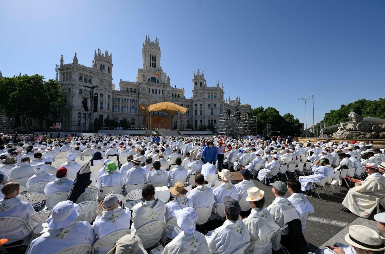 Misa en Cibeles