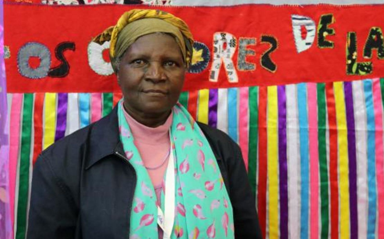 Virgelina Chará, tejiendo la paz social