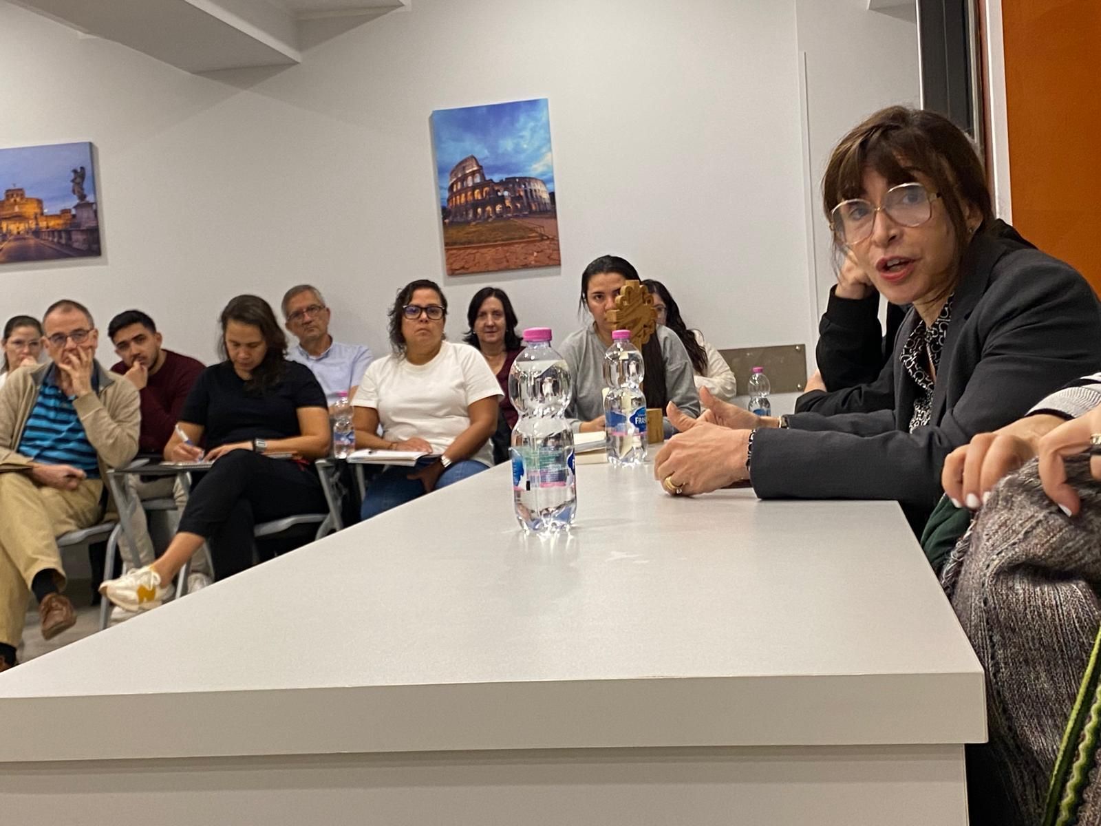 Emilce Cuda, durante su intervención