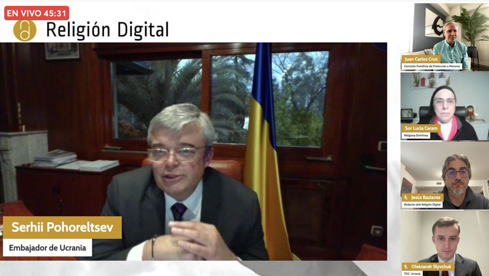 El embajador de Ucrania en España