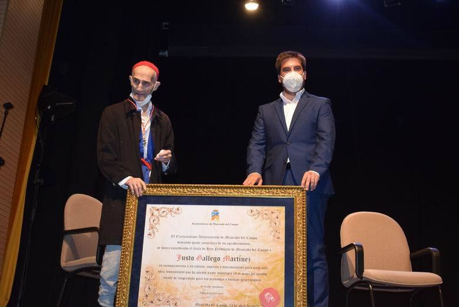 Justo Gallego, Hijo predilecto del municipio