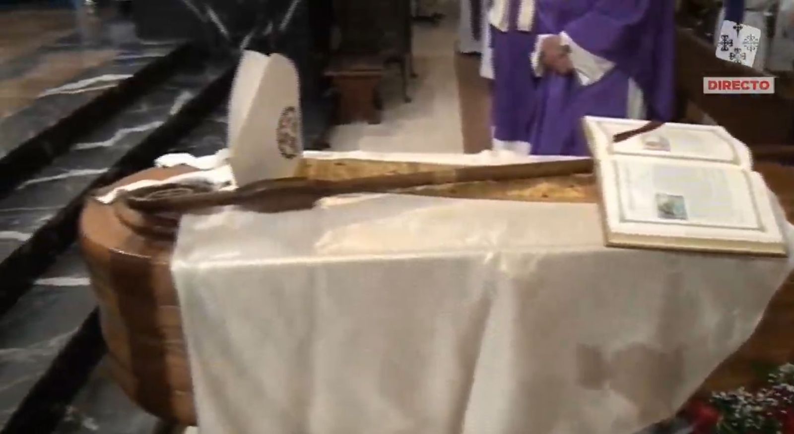 Féretro de Don Antonio