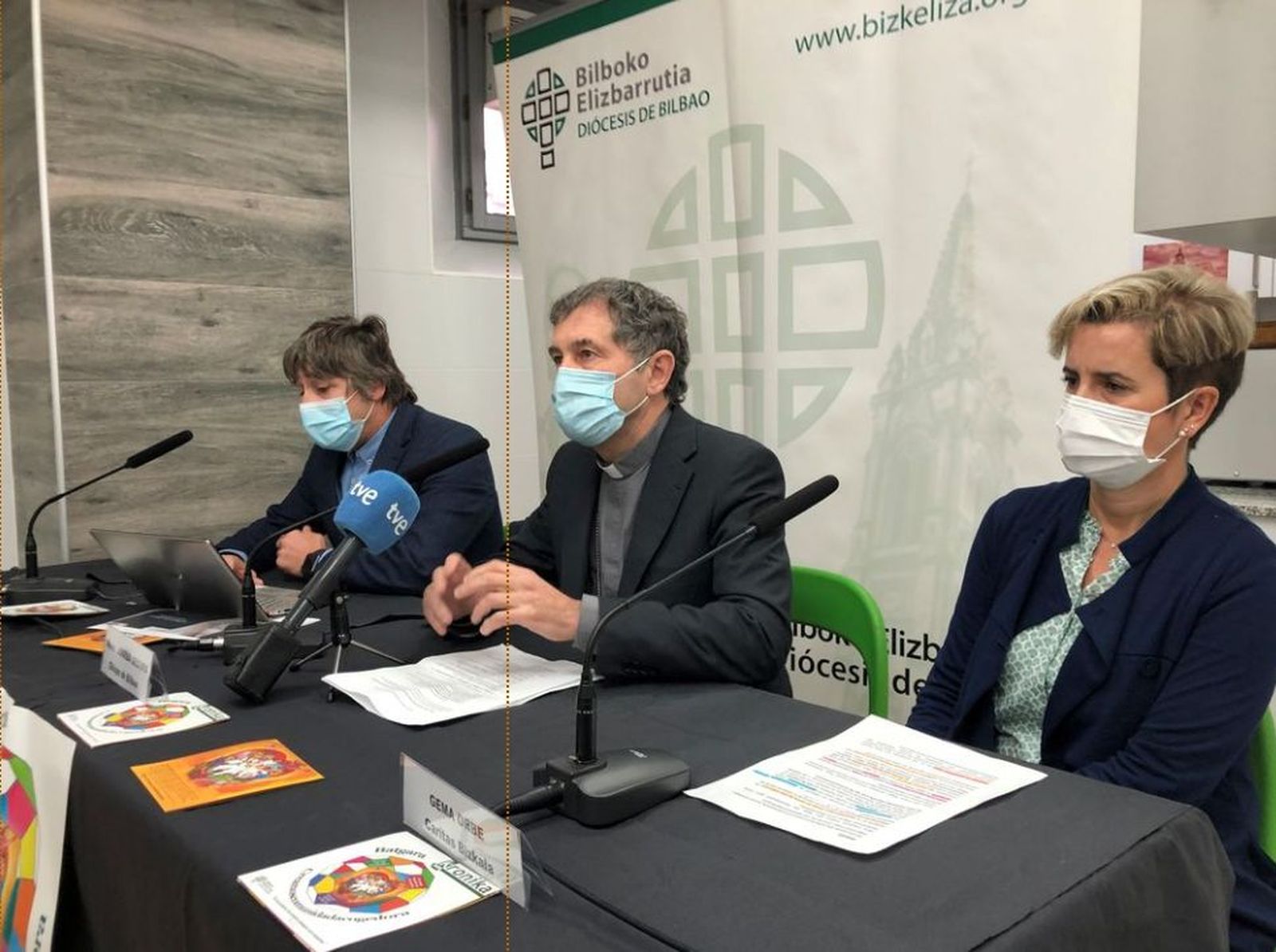 Joseba Segura, Joseba Ezpeleta y Gema Orbe