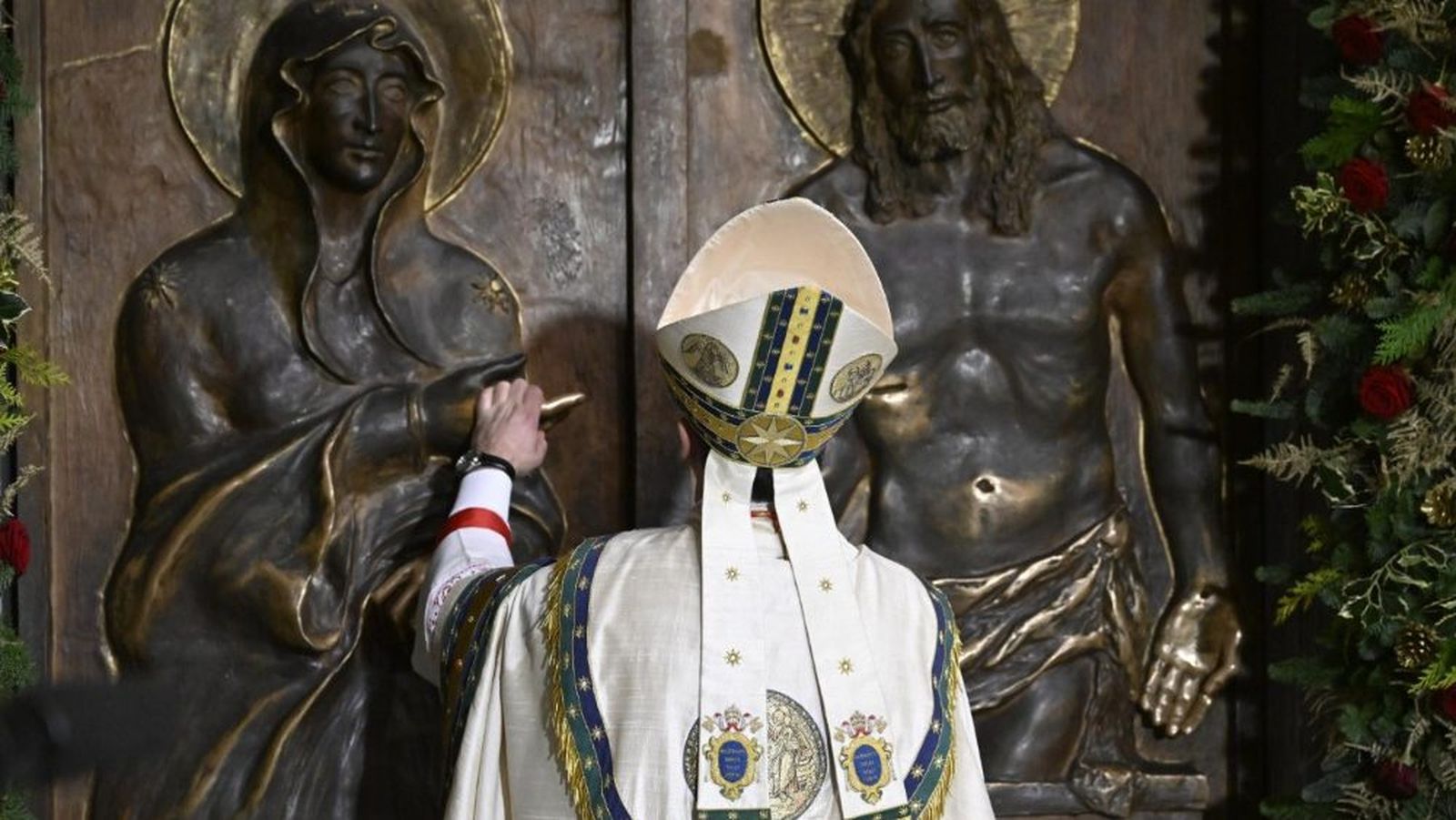 Macrinkas cerró la Puerta Santa de Santa María la Mayor