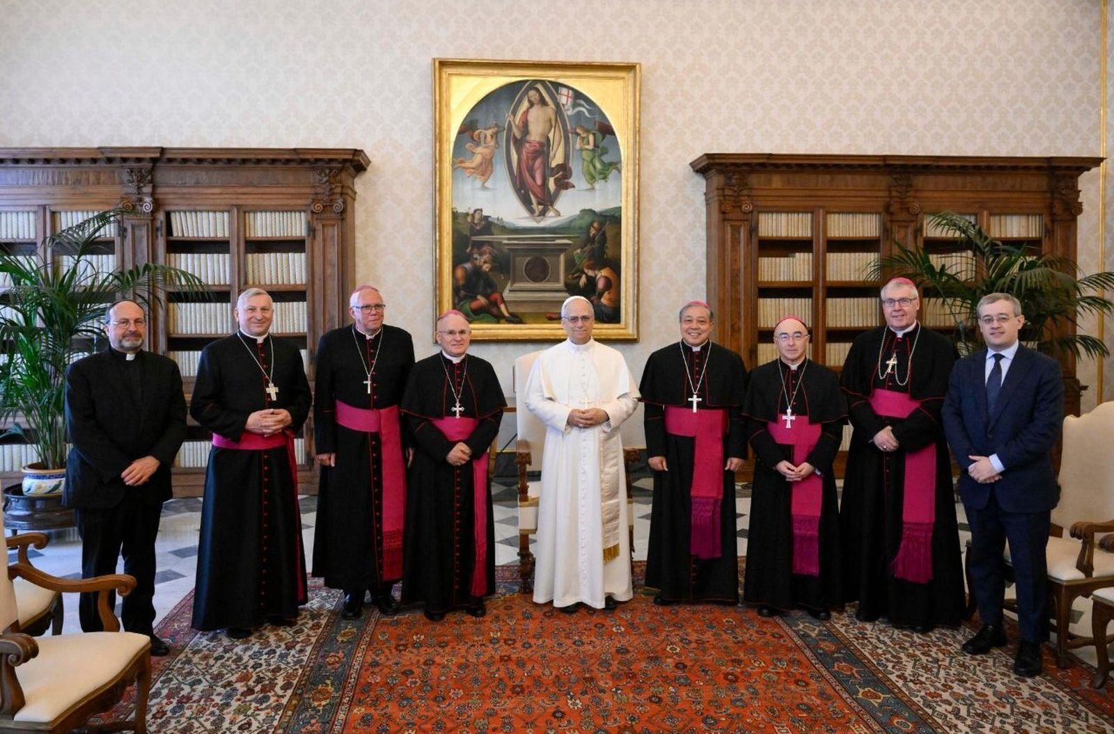 Audiencia con los obispos europeos