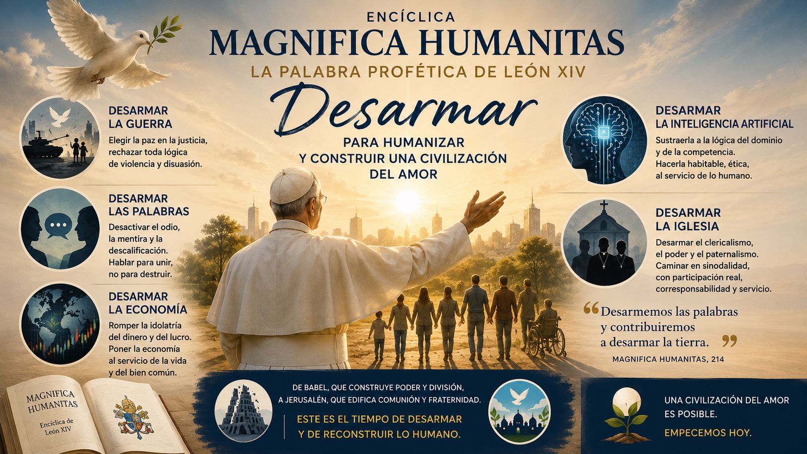 Desarmar y humanizar