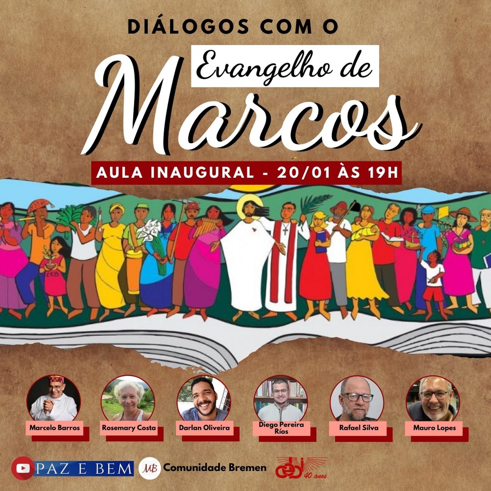 Curso: DIÁLOGOS CON EL EVANGELIO DE MARCOS-Comunidad Bremen – Brasil