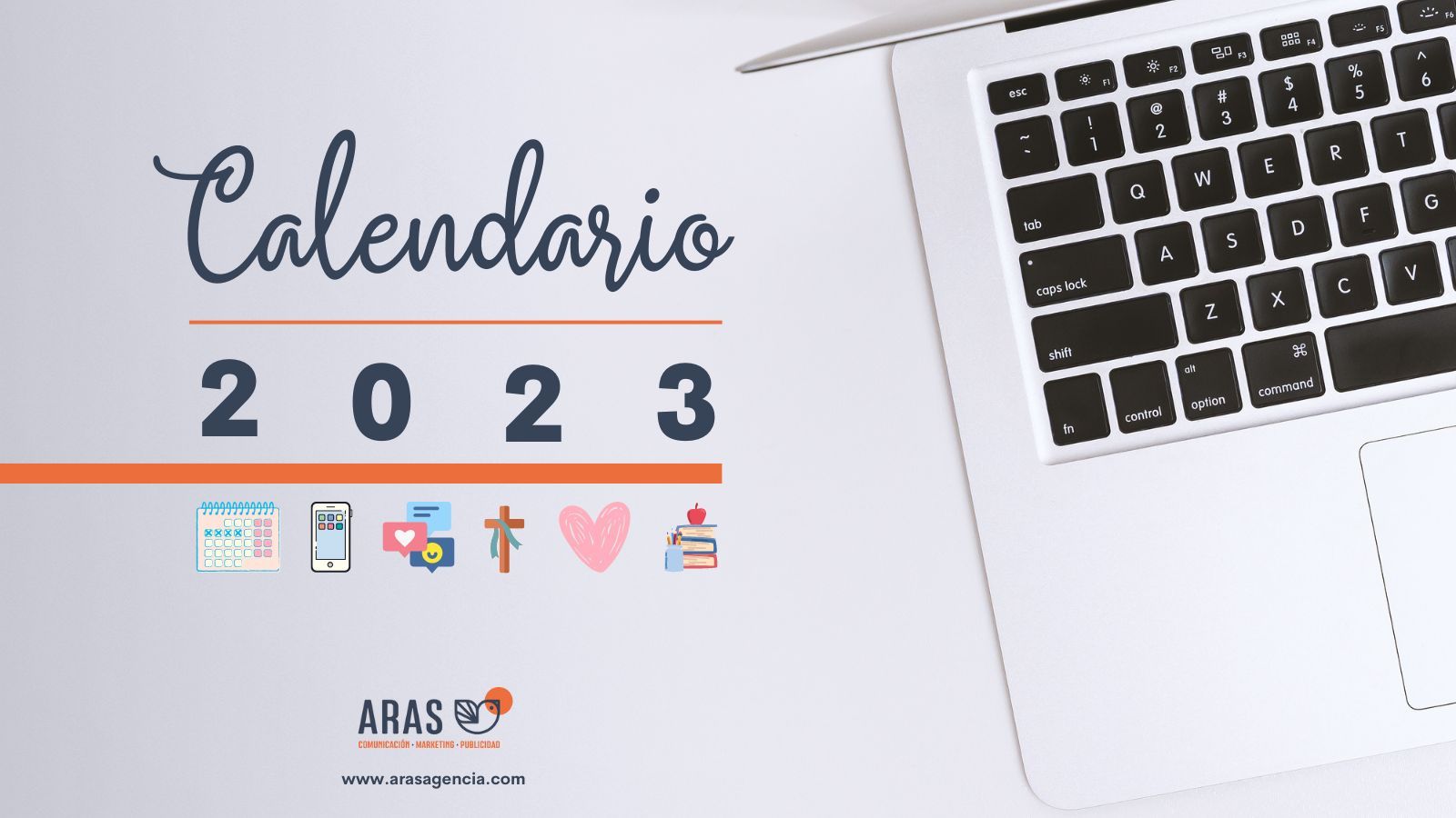 Calendario 2023 de ARAS con más de 600 referencias noticiosas