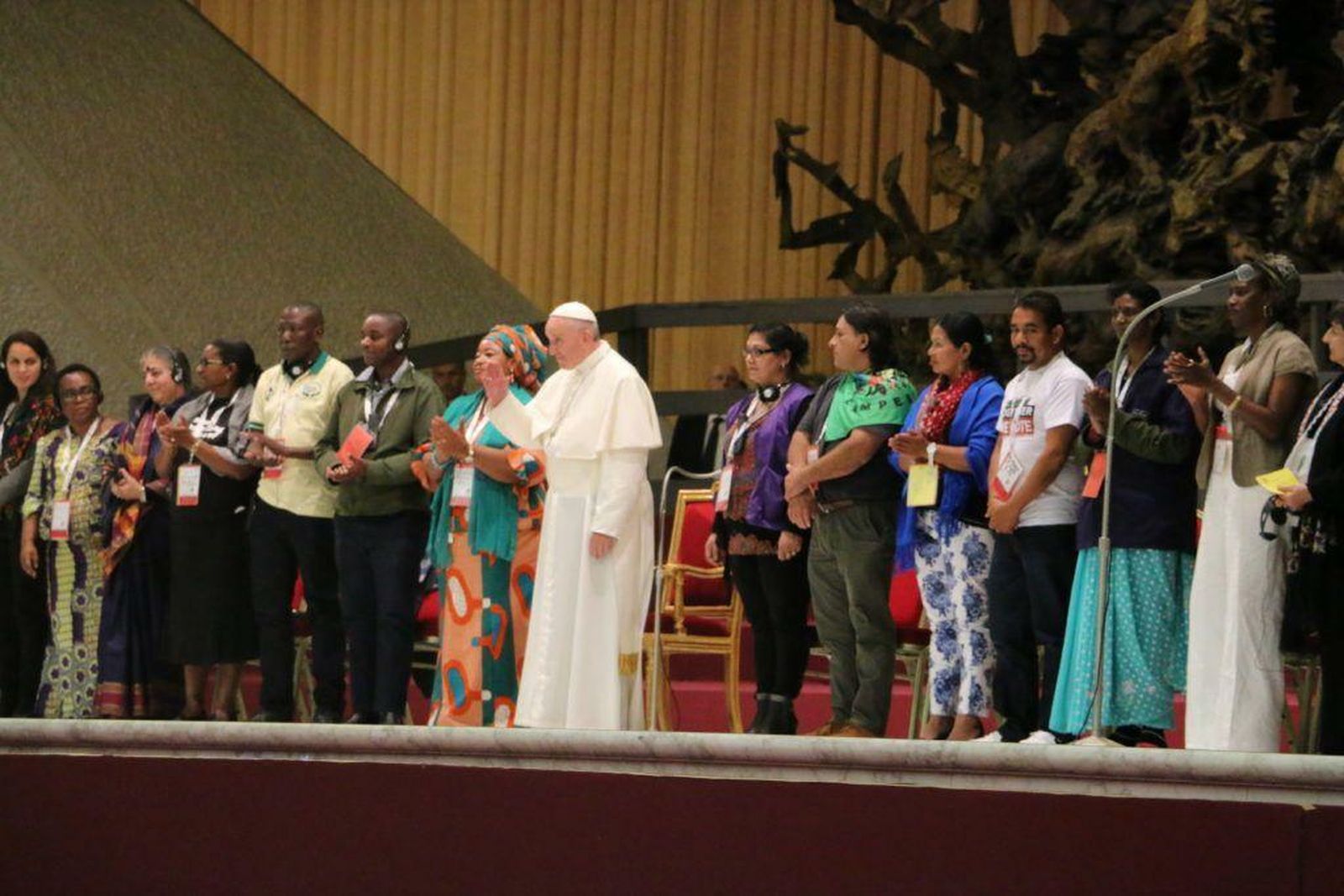 Francisco, con los Movimientos Populares