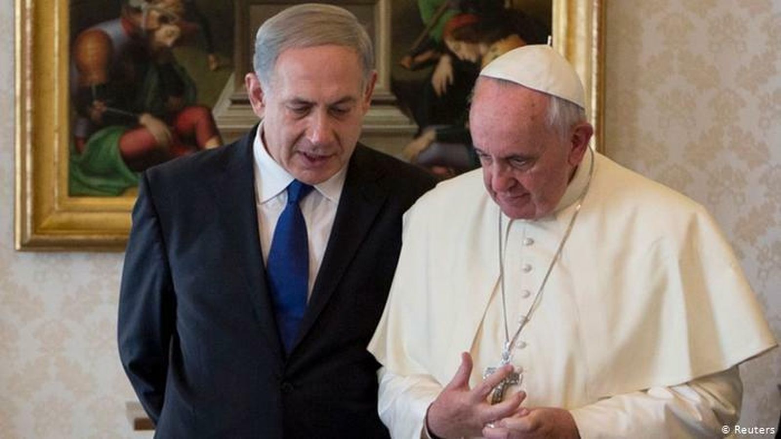 Francisco y Netanyahu en 2013