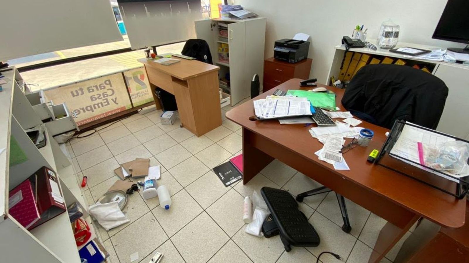 Robo a la Lavandería 21