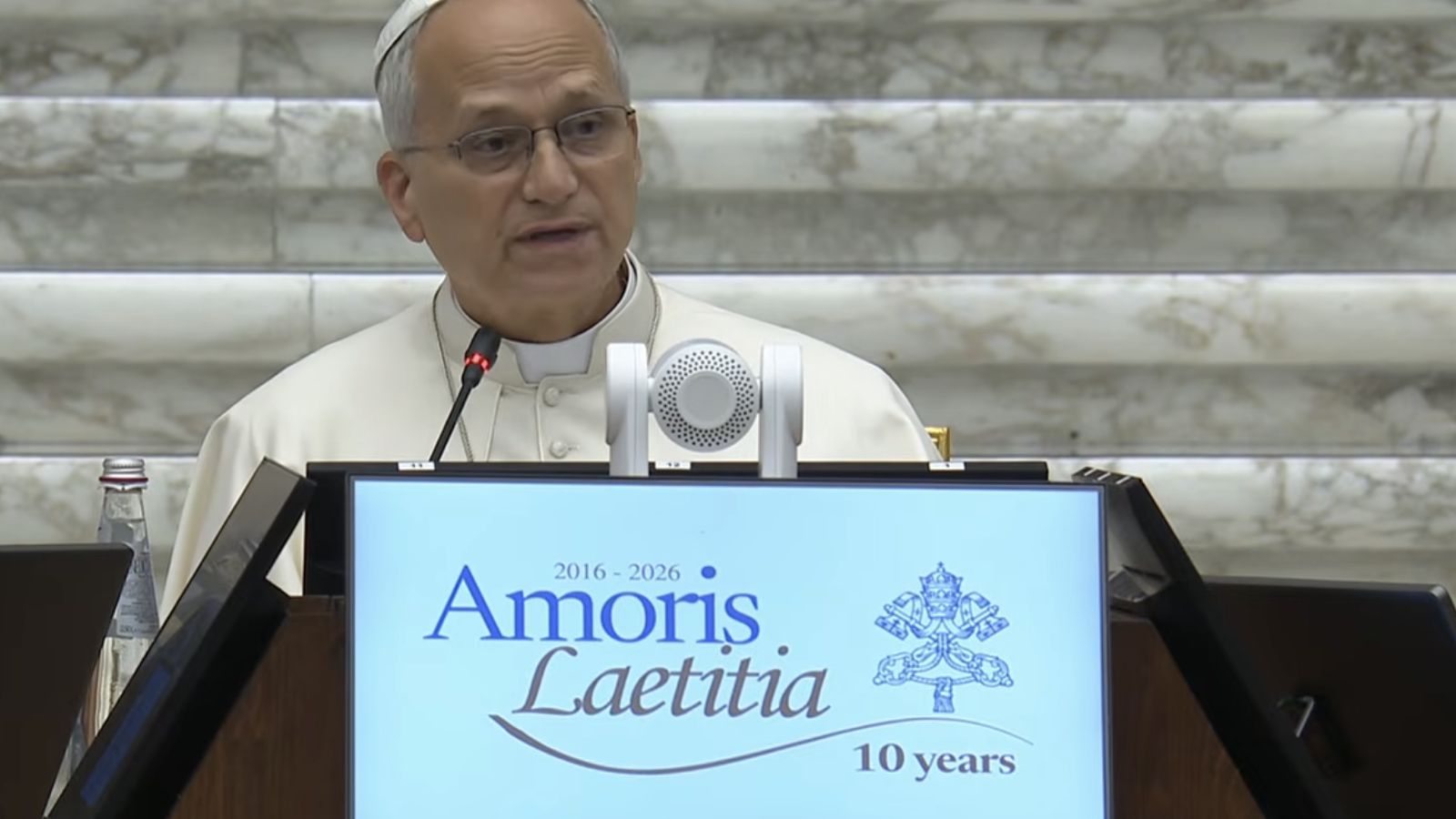 El Papa, en la inauguración del encuentro