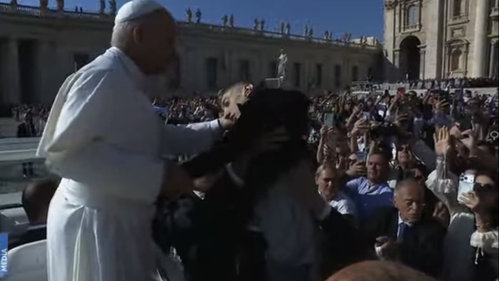 El Papa en la audiencia