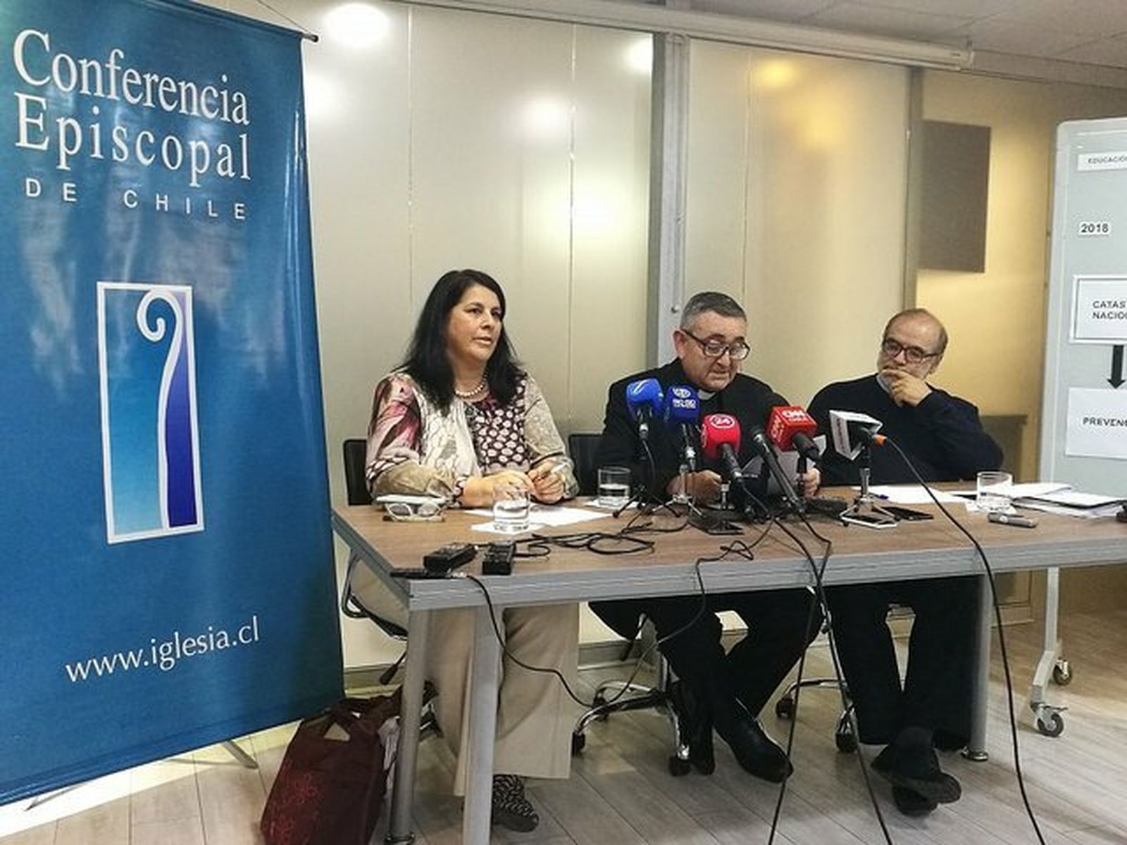 Responsables del área de educación de la Conferencia Episcopal chilena