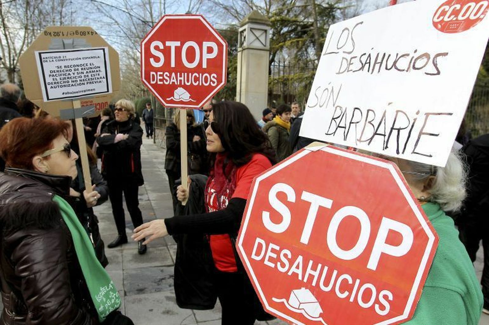 No a los desahucios