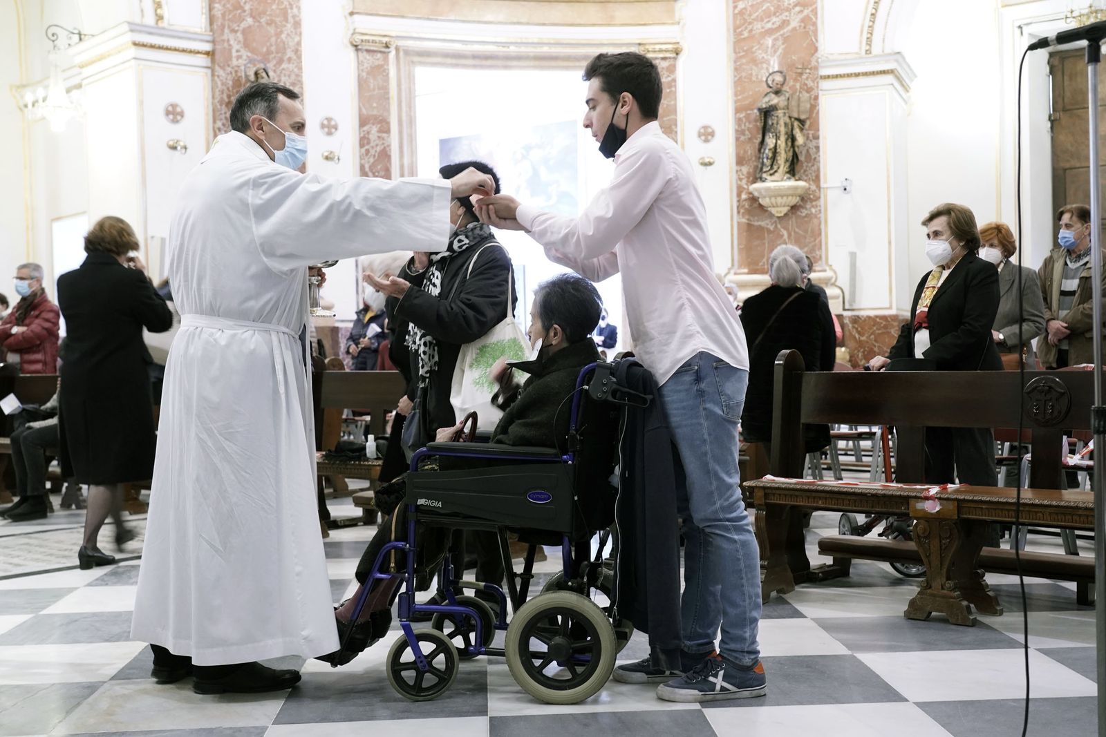 Misa con los enfermos