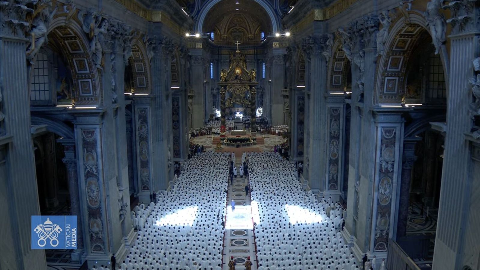 La basílica de San Pedro, en el Jubileo de los sacerdotes
