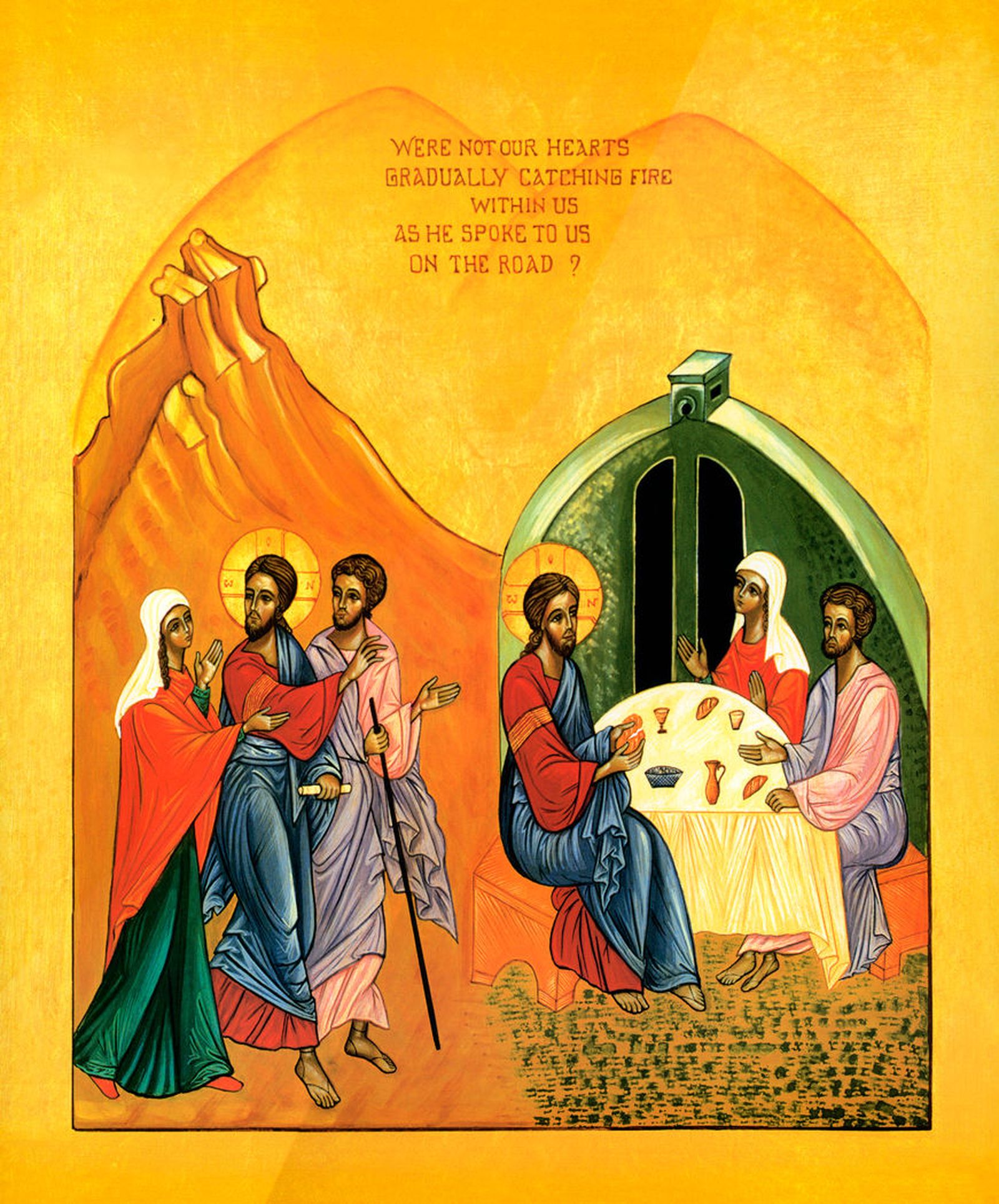 Icono Camino de Emaús