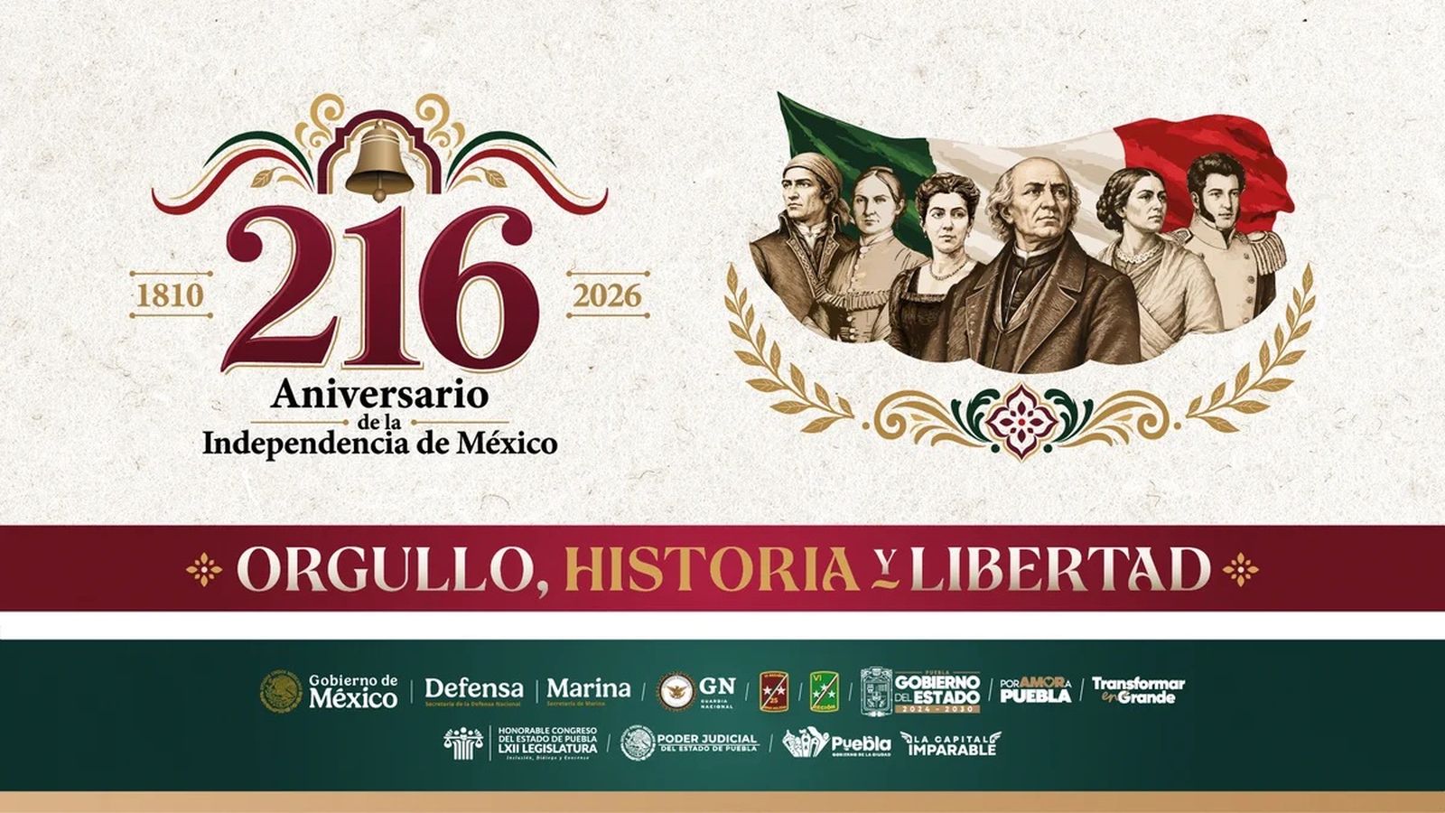 216 aniversario de la Independencia mexicana