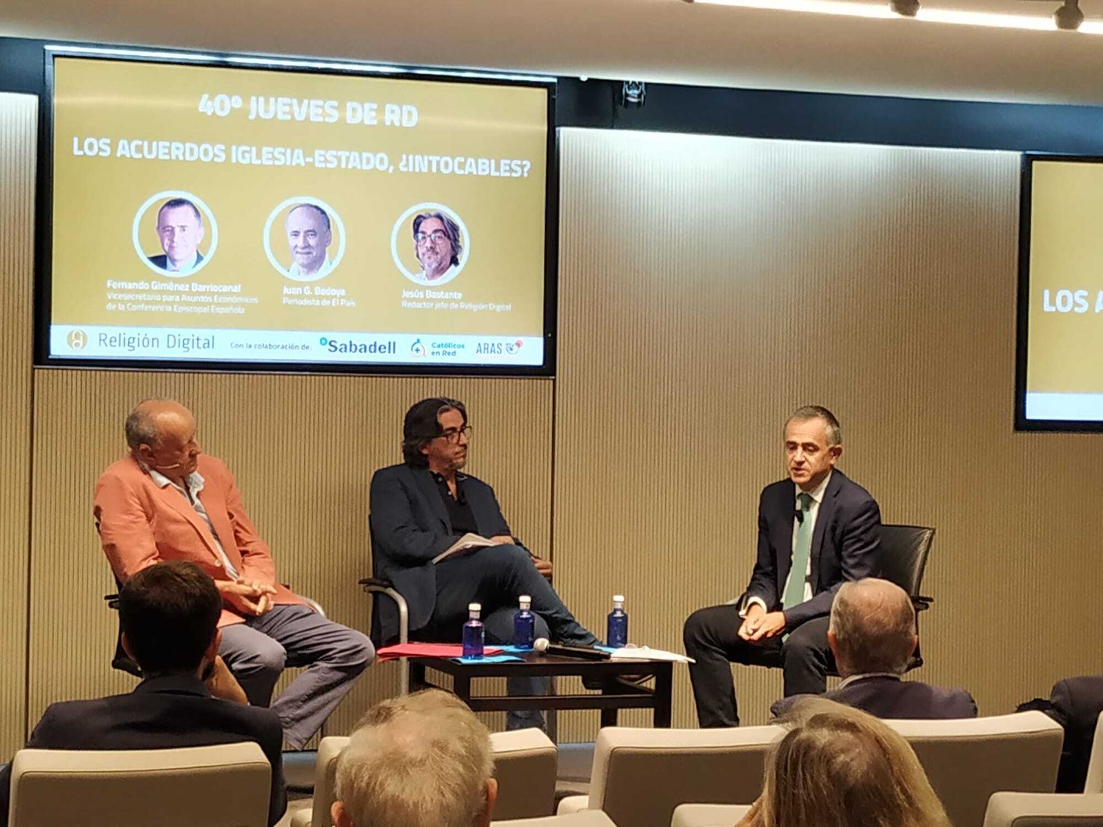 Barriocanal, Bastante y Bedoya, en los Jueves de RD